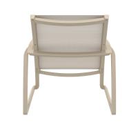 Pacific Club Arm Chair Taupe Frame - Taupe Sling ISP232-DVR-DVR - 4