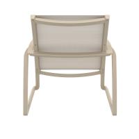 Pacific Club Arm Chair Taupe Frame - Taupe Sling ISP232-DVR-DVR - 8