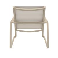 Pacific Club Arm Chair Taupe Frame - Taupe Sling ISP232-DVR-DVR - 8