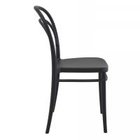 Marie Resin Outdoor Chair Black ISP251-BLA - 3