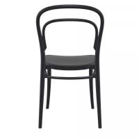 Marie Resin Outdoor Chair Black ISP251-BLA - 4