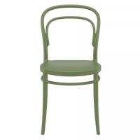 Marie Resin Outdoor Chair Olive Green ISP251-OLG - 2