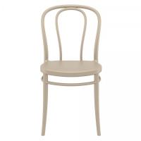 Victor Resin Outdoor Chair Taupe ISP252-DVR - 2