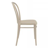 Victor Resin Outdoor Chair Taupe ISP252-DVR - 3
