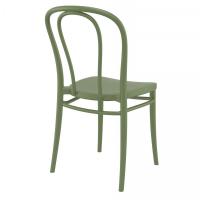 Victor Resin Outdoor Chair Olive Green ISP252-OLG - 1