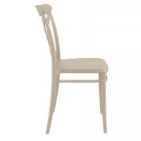Cross Resin Outdoor Chair Taupe ISP254-DVR - 3