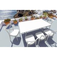 Cross Resin Outdoor Chair Black ISP254-BLA - 13