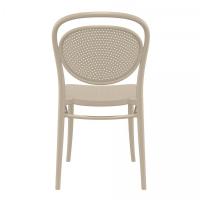 Marcel Resin Outdoor Chair Taupe ISP257-DVR - 4
