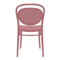 Marcel Resin Outdoor Chair Marsala ISP257-MSL - 4
