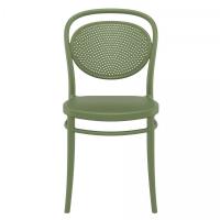 Marcel Resin Outdoor Chair Olive Green ISP257-OLG - 2