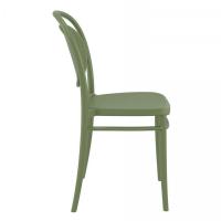 Marcel Resin Outdoor Chair Olive Green ISP257-OLG - 3