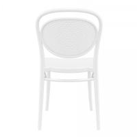 Marcel Resin Outdoor Chair White ISP257-WHI - 4