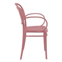 Marcel XL Resin Outdoor Arm Chair Marsala ISP258-MSL - 2