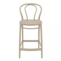 Victor Counter Stool Taupe ISP261-DVR - 2