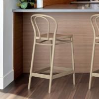 Victor Counter Stool Taupe ISP261-DVR - 6
