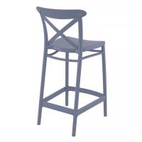 Cross Counter Stool Dark Gray ISP264-DGR - 1