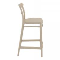 Cross Counter Stool Taupe ISP264-DVR - 3