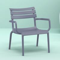 Paris Outdoor Club Lounge Chair Dark Gray ISP275-DGR - 6