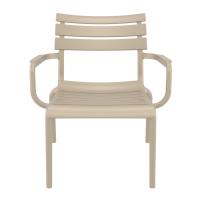 Paris Outdoor Club Lounge Chair Taupe ISP275-DVR - 2