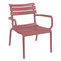Paris Outdoor Club Lounge Chair Marsala ISP275-MSL