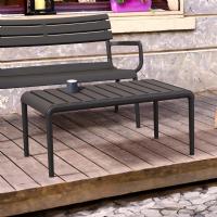 Paris Outdoor Coffee Table Black ISP278-BLA - 4