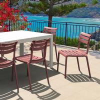 Helen Resin Outdoor Chair Marsala ISP284-MSL - 2