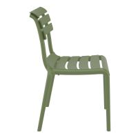 Helen Resin Outdoor Chair Olive Green ISP284-OLG - 2