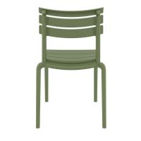 Helen Resin Outdoor Chair Olive Green ISP284-OLG - 4