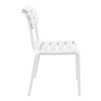 Helen Resin Outdoor Chair White ISP284-WHI - 4