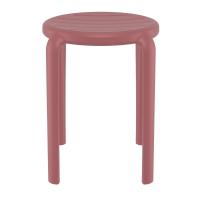 Tom Resin Dining Stool Marsala ISP286-MSL - 2