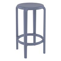 Tom Resin Counter Stool Dark Gray ISP287-DGR