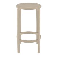 Tom Resin Counter Stool Taupe ISP287-DVR - 2