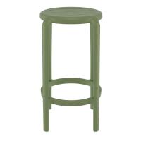 Tom Resin Counter Stool Olive Green ISP287-OLG - 2