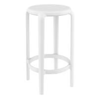Tom Resin Counter Stool White ISP287-WHI - Counter Stools