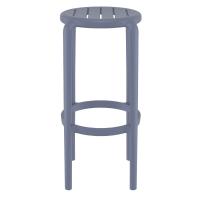 Tom Resin Bar Stool Dark Gray ISP288-DGR - 1