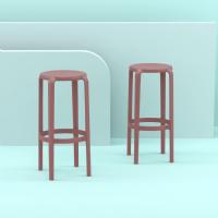 Tom Resin Bar Stool Marsala ISP288-MSL - 4