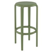 Tom Resin Bar Stool Olive Green ISP288-OLG