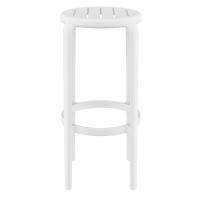 Tom Resin Bar Stool White ISP288-WHI - 1