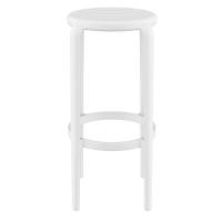 Tom Resin Bar Stool White ISP288-WHI - 2