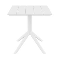 Paris Square Table 27 inch White ISP296-WHI - 1