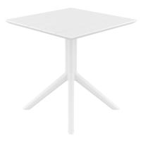 Paris Square Table 27 inch White ISP296-WHI - 2