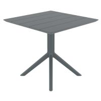 Paris Square Table 31 inch Dark Gray ISP298-DGR - 2