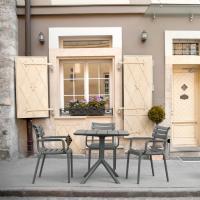 Paris Square Table 31 inch Dark Gray ISP298-DGR - 3
