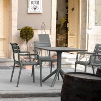 Paris Square Table 31 inch Dark Gray ISP298-DGR - 4