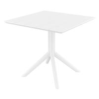 Paris Square Table 31 inch White ISP298-WHI