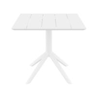 Paris Square Table 31 inch White ISP298-WHI - 1