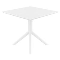 Paris Square Table 31 inch White ISP298-WHI - 2