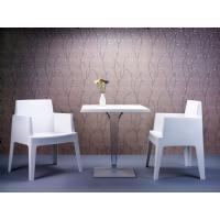 Ice Square Dining Table White Top 24 inch. ISP550-WHI - 6