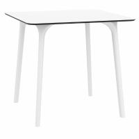 Maya Square Dining Table 31 inch White ISP685-WHI