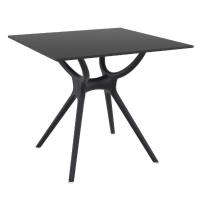 Air Square Dining Table 31 inch Black ISP700-BLA